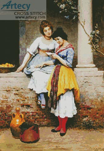 (image for) The Love Letter - Cross Stitch Chart