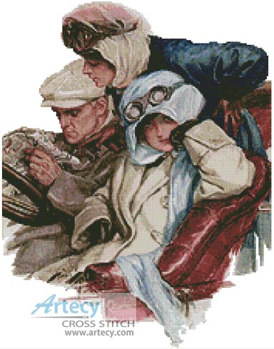 (image for) The Third Party - Cross Stitch Chart