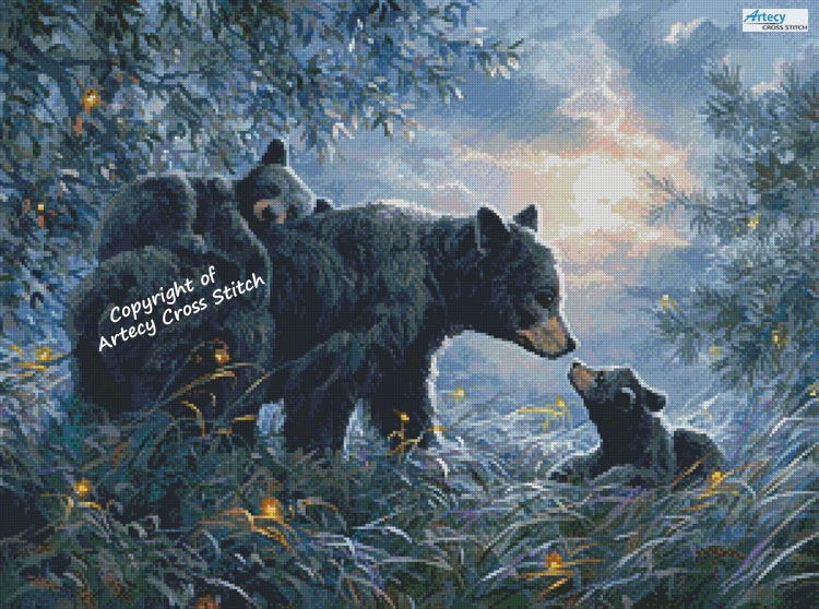(image for) Time to Rest - Cross Stitch Chart