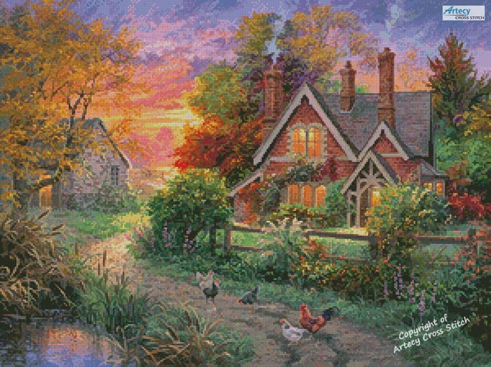 (image for) Warmth of Home - Cross Stitch Chart