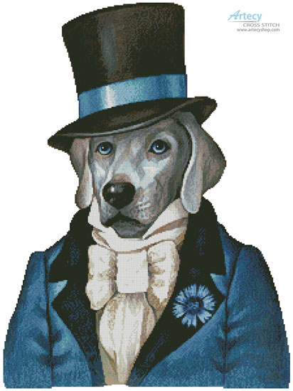 (image for) Weimlord - Cross Stitch Chart