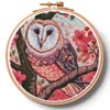 (image for) Life's a Hoot Hoop (Large) - Cross Stitch Chart