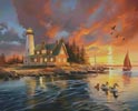 (image for) Lighthouse Inlet (Large) - Cross Stitch Chart