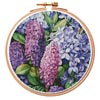 Lilac Bunch Hoop - Cross Stitch Chart @ (image for) Lilac Bunch Hoop - Cross Stitch Chart @