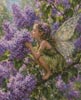 (image for) Lilac Fairy (Large) - Cross Stitch Chart @