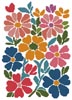 Little Abstract Floral 3 - Cross Stitch Chart @ (image for) Little Abstract Floral 3 - Cross Stitch Chart @