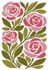 Little Abstract Floral 4 - Cross Stitch Chart @ (image for) Little Abstract Floral 4 - Cross Stitch Chart @