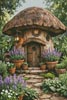 (image for) Little Mushroom House - Cross Stitch Chart @