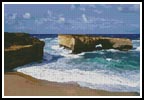 (image for) London Bridge, Great Ocean Road - Cross Stitch Chart