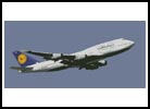 Lufthansa Plane - Cross Stitch Chart (image for) Lufthansa Plane - Cross Stitch Chart