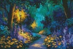 (image for) Magical Garden Pathway - Cross Stitch Chart @