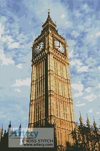 (image for) Big Ben - Cross Stitch Chart