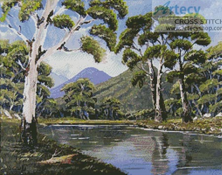 (image for) Bush Creek - Cross Stitch Chart