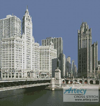 (image for) Chicago - Cross Stitch Chart