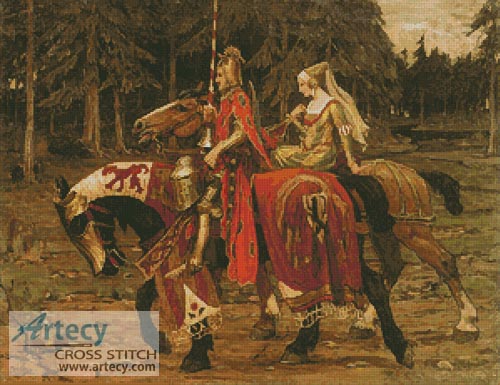 (image for) Heraldic Chivalry - Cross Stitch Chart
