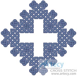 (image for) Celtic Chart 8 - Cross Stitch Chart