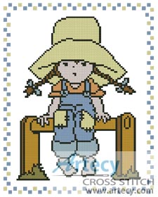 (image for) Little Sarah 4 - Cross Stitch Chart