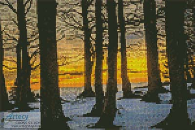 (image for) Mini Black Forest - Cross Stitch Chart
