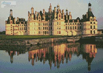(image for) Mini Chateau de Chambord - Cross Stitch Chart