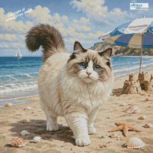 (image for) Summer Ragdoll - Cross Stitch Chart @