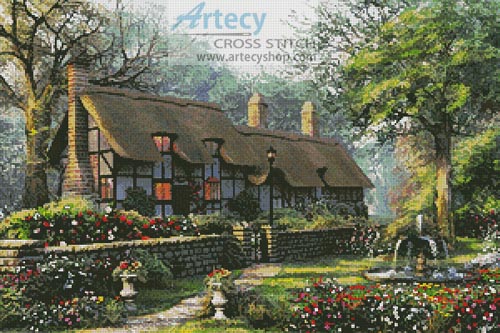(image for) The Old Cottage - Cross Stitch Chart