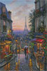 Mini After the Rain in Paris - Cross Stitch Chart (image for) Mini After the Rain in Paris - Cross Stitch Chart