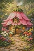 Mini Blossom Cottage - Cross Stitch Chart @ (image for) Mini Blossom Cottage - Cross Stitch Chart @