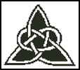 Mini Celtic Triangle - Cross Stitch Chart (image for) Mini Celtic Triangle - Cross Stitch Chart