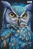 (image for) Mini Fantasy Owl (Facebook Group) - Cross Stitch Chart @