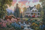 (image for) Mini Floral Pasture - Cross Stitch Chart
