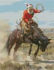 (image for) Mini Fun in the Saddle - Cross Stitch Chart