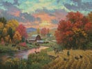(image for) Mini Golden Retreat - Cross Stitch Chart