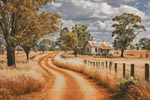(image for) Mini Home in the Australian Outback - Cross Stitch Chart @