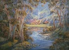 (image for) Mini Peeking through the Forest - Cross Stitch Chart