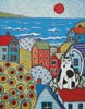 (image for) Mini Seaside Cat - Cross Stitch Chart