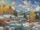 (image for) Mini The Early Snow - Cross Stitch Chart