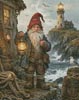 (image for) Mini The Lighthouse Keeper - Cross Stitch Chart @