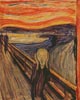 (image for) Mini The Scream - Cross Stitch Chart