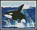 (image for) Mini Whale - Cross Stitch Chart