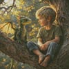 (image for) My Dragon Buddy - Cross Stitch Chart @