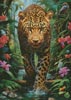 (image for) Mysterious Leopard (Large) - Cross Stitch Chart