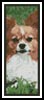 (image for) Papillon Bookmark 2 - Cross Stitch Chart