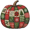 Patchwork Pumpkin 8 - Cross Stitch Chart @ (image for) Patchwork Pumpkin 8 - Cross Stitch Chart @