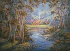 (image for) Peeking through the Forest - Cross Stitch Chart