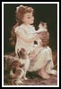Playing with the Kitten - Cross Stitch Chart (image for) Playing with the Kitten - Cross Stitch Chart
