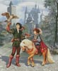 (image for) Prince and Falconer - Cross Stitch Chart