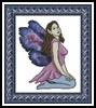 Purple Fairy - Cross Stitch Chart (image for) Purple Fairy - Cross Stitch Chart