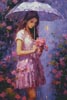 (image for) Purple Rain (Facebook Group) - Cross Stitch Chart @