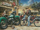 (image for) Repair Shop - Cross Stitch Chart