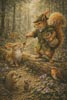 (image for) Robin Hood Squirrel - Cross Stitch Chart @